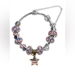 Military Wife Charm Bracelet